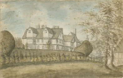 Eccleshall - Biana Hall: malba vodovými barvami, nd [1795]
