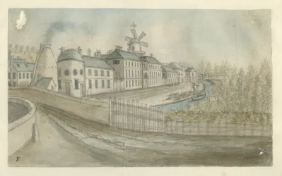Etruria – továrna: malba vodovými barvami, nd [1762-1802]