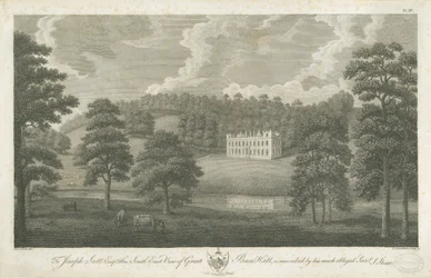 Great Barr Hall: rytina, nd [1762-1802]