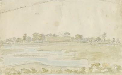High Offley Church: malba vodovými barvami, nd [1762-1802]