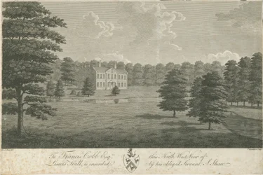 Lysways Hall: rytina, nd [1762-1802] (tisk)