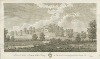 Somerford Hall: rytina, nd [1762-1802] (tisk)