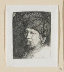 Hlava muže s turbanem
