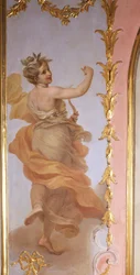 Muse Terpsichore, počátek 70. let 18. století.