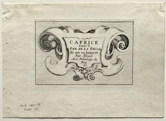Caprices: Titulní strana.