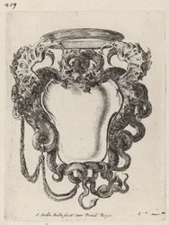 Kartuše lemovaná draky, 1647.
