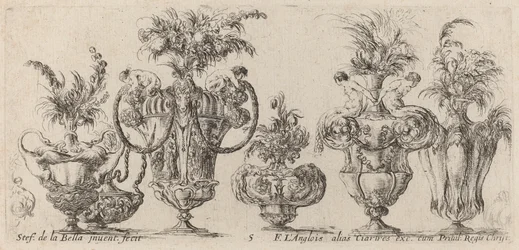 Fantastické vázy, pravděpodobně 1646.