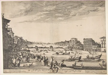 Hra o most, Pisa, 1634.