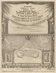 Svatba bohů: Frontispis
