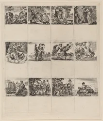 Mytologické hrací karty, 1644.