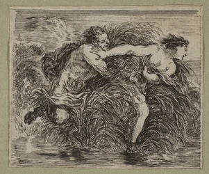 Pan a Syrinx, 1644