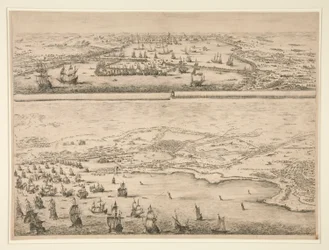 Plán obléhání La Rochelle, v roce 1628