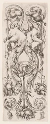 Talíř, od Ornamenti o Grottesche (Ornamenty nebo grotesky)