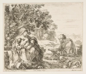 Odpočinek na letu do Egypta, ca. 1649.