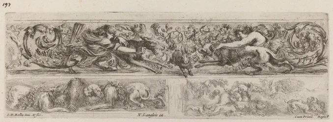 Tři ozdobné kapely, pravděpodobně 1648.