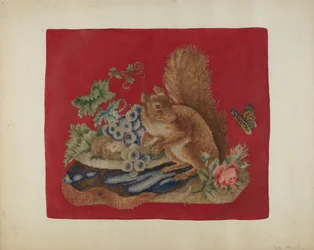 Potah sedáku židle, c. 1942.