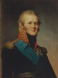 Portrét císaře Alexandra I. 1777-1825, 1809