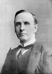 Lord Morley , britský liberální státník, spisovatel a redaktor novin, 1913.