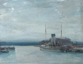Twilight, c.1910 (olej na panelu)