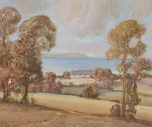 Scarborough Bay (akvarel na papíře)