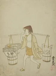Prodavač vody, 1765