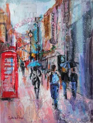 Deštivý den, Carnaby Street
