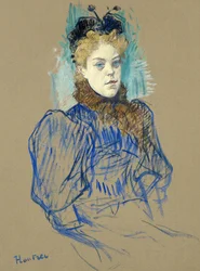 Portrét May Miltonové (1895)