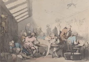 Pitevní místnost, ca. 1838.