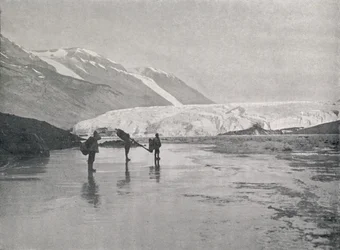 Balení z Alcove Camp k moři, c1911, 1913