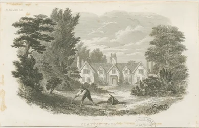 Fenton - Clayton Hall: ocelorytina, nd [c 1840] (tisk)