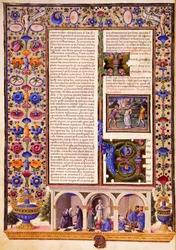 Prolog k prorockým knihám, z II. dílu Bible z Borso d