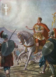 Konverze císaře Konstantina I. (rytina)