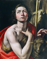 Svatý Jan Křtitel, Tanzio da Varallo (narozen 1575-1580, zemřel 1632-1633), olej na plátně
