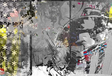 Eye Contact, 2014 (koláž na plátně)