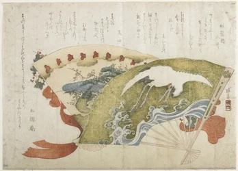 (dva fanoušci), c. 1820