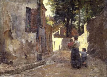 Boční ulice, Honfleur
