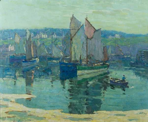 Concarneau (olej na plátně)