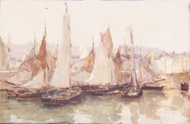 V přístavu, Honfleur