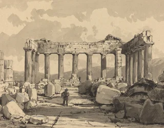 Parthenon, Uvnitř