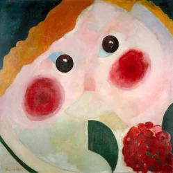 Dívka s Ranunculus, 1914
