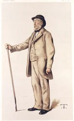 Sir John Lawes, anglický vědecký zemědělec, 1882.