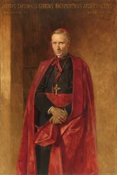 Kardinál James Gibbons, 1904.