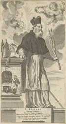 H. Albinus van Angers Svatý Albinus. Biskup a vyznavač (titul na předmětu)