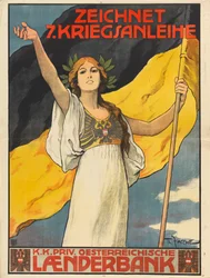 Předplaťte si 7. válečnou půjčku, 1917.