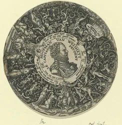 Portrét Viléma I., prince Oranžského De Hoopman van Weisheyt / Le Capitaine Prudent (název na objektu)