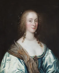 Portrét dámy, údajně Margaret Hewett, Lady Paston (olej na plátně)