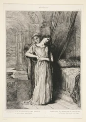 „Desdemona“, tab. 8 z Othella (4. dějství, 3. scéna)