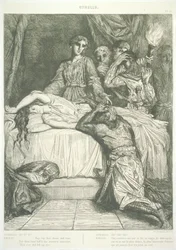 Tabule 14 (Dějství V, scéna II), z Othella: Patnáct leptů