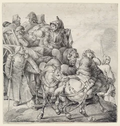 Vůz naložený zraněnými vojáky (A Wagon Full of Wounded Soldiers)