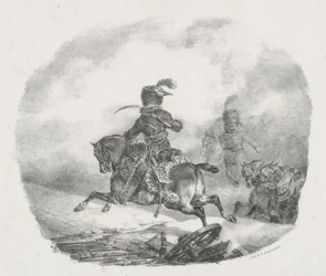 Důstojník lehkého dělostřelectva Císařské gardy (Light Artillery Officer of the Imperial Guard)